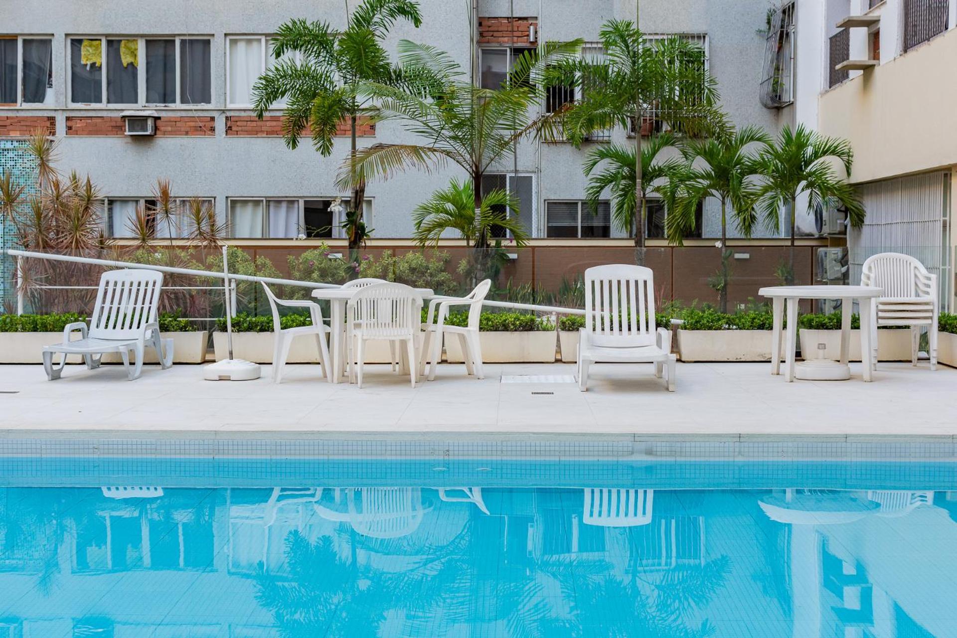 Flat Posto 6 Com Piscina - Copacabana Rio de Janeiro Exterior photo